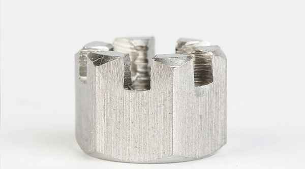 304 Stainless Steel Hexagonal Slotted Thin Nut Slotted Nut Slotted Nut