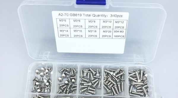 Customized GB819 stainless steel 304 cross countersunk head screw with nut flat head 3/8