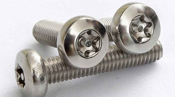 Customized 304 stainless steel round head plum anti-theft screw pan head flower-shaped column screw with needle bolt 5/8