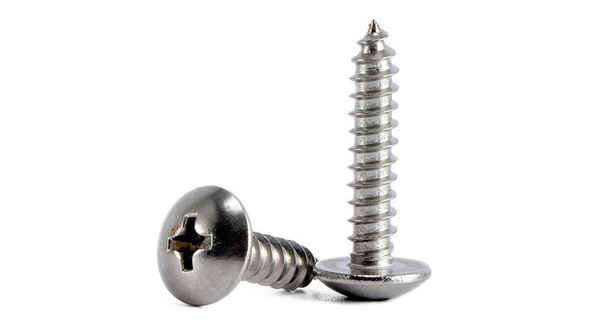 Customized 304 stainless steel large flat head self-tapping screw cross flat round head self-tapping screw umbrella head wood screw 1/2-13