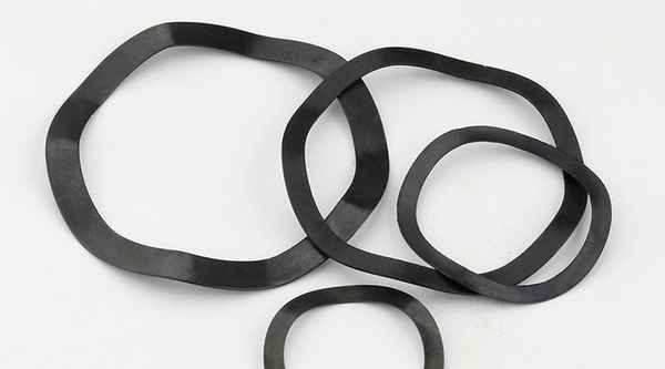 Customized wave washer wave elastic gasket 65 manganese three wave peak spring washer 3/8