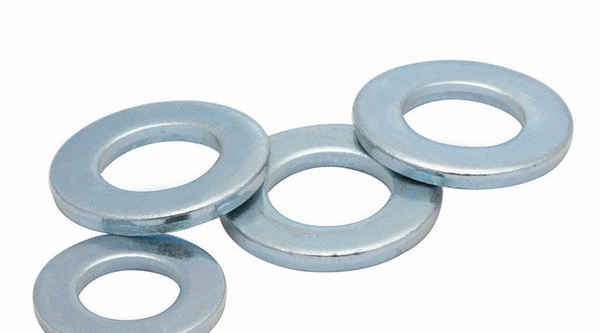 Wholesale galvanized blue and white flat washer flat washer meson gasket huasi washer 1/2-13