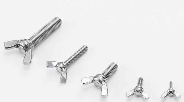 Customized DIN316 butterfly screw butterfly horn ingot hand twist butterfly bolt screw 5/8