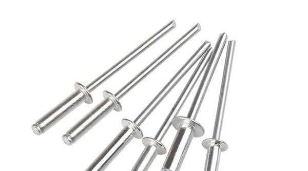 Customized aluminum core-pulling rivets, mother-pulling nails, big caps, aluminum core-pulling willow nails, semi-circular head, heart-pulling, open-shaped 3/8