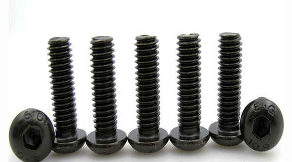 Supply 10.9 grade high strength pan head bolts round head socket head cap screws mushroom head 3/4