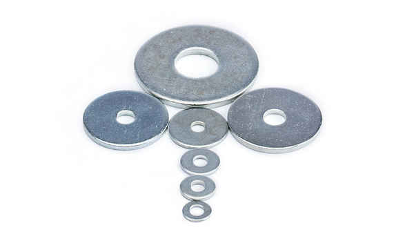 Supply iron galvanized widened flat washer extra large extra thick extra wide flat gasket 3/8