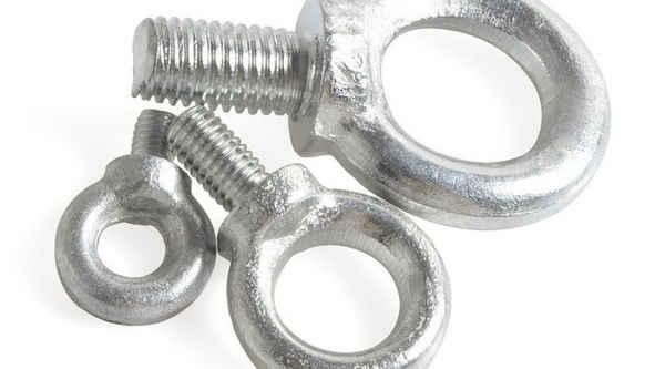 Customized 4.8 grade galvanized lifting ring screw ring nut hanging mother hardware rigging ring 3/4