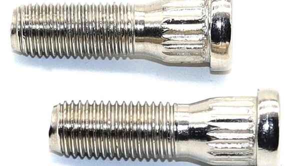 Non-standard round head vertical grain half tooth bolt hand screw thick rod fine tooth screw