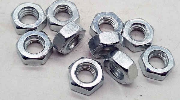 Supply 4.8 grade hexagonal galvanized nut nut nut screw nut