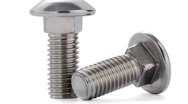 Wholesale carriage screw small head carriage bolt semi-circular flat head square neck screw GB12 bridge screw 1/2-13