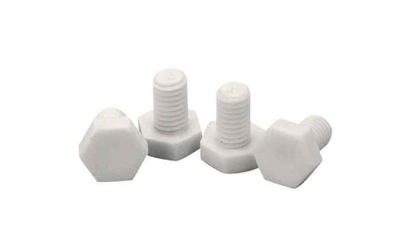 Wholesale Full Thread Hexagon Head Bolts Plastic Insulation Acid and Alkali Corrosion Resistant Nylon Plastic Screws 5/8