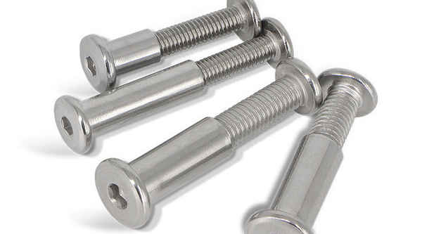 Wholesale 304 stainless steel splint butt screw to lock screw flat head inner hexagon rivet guardrail