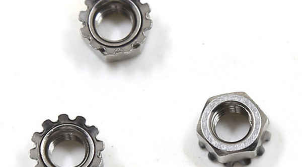 Customized 304 stainless steel K-type nut with toothed nut K-cap nut Multi-toothed nut K-type nut