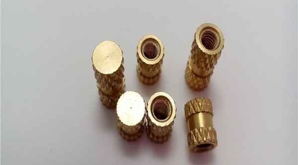 Non-standard Blind Hole Copper Nut Copper Insert Plastic Nut Brass Insert Nut