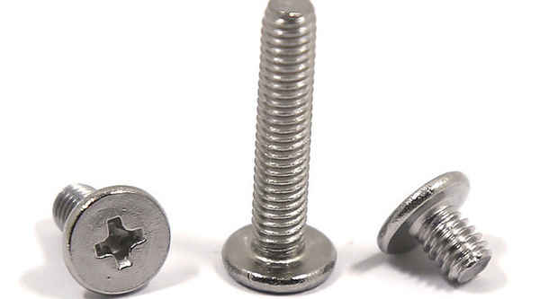 Customized 304 stainless steel flat head cross screw CM laptop head big flat head screw 3/8