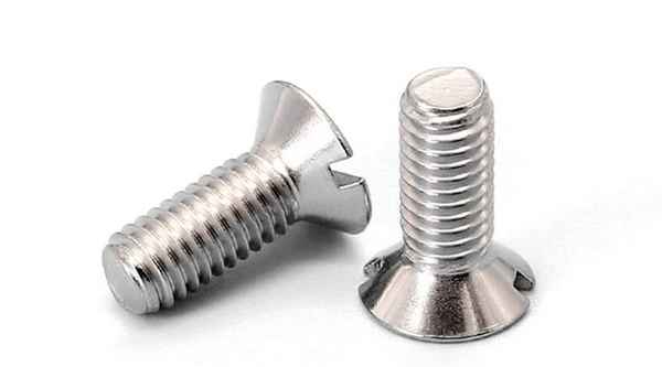 Customized 304 stainless steel GB68 one-word countersunk head screw flat head screw 3/4 1/4-20