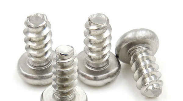 Customized 304 stainless steel pan head cross flat tail self-tapping screw round head self-tapping 1/2-13 1/4-20