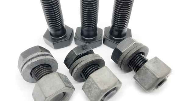 Customized steel structure large hexagonal bolt connection bolt 10.9 grade high-strength bolt