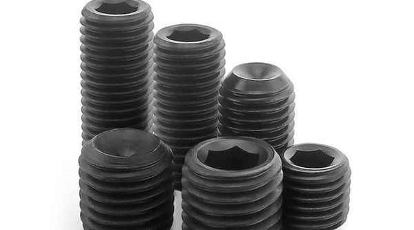 Production of 12.9 grade black concave end machine meter set screw top wire 5/8