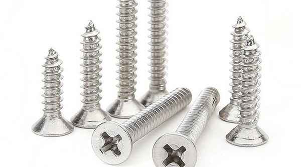 Customized 304 stainless steel countersunk head self-tapping screw cross flat head self-tapping screw wood screw 3/4