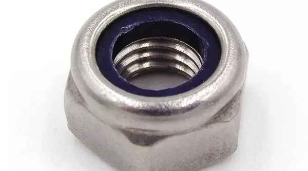 Production of 201 Stainless Steel DIN985 Lock Nut Nylon Lock Nut Hex Nut