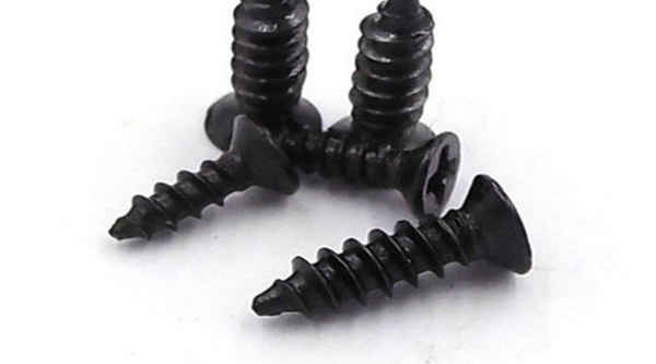 Wholesale Stainless Steel Black Small Screw Cross Countersunk Head Self Tapping Micro Screw 5/8