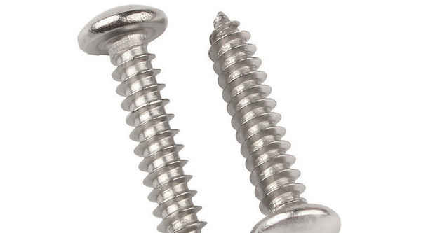 304 stainless steel cross round head pointed tail self-tapping nail PA pan head yuan head self-tapping screw wood screw