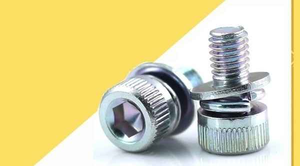 Spot inner hexagon combination screw flat spring washer combination screw cup head tightening screw