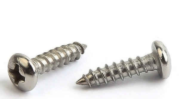 Customized GB845 201 stainless steel semicircle cross self-tapping screw self-tapping screw 5/8