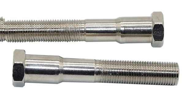 Hexagonal half tooth guide neck thick rod step bolt half thread fine tooth non-standard screw step stud