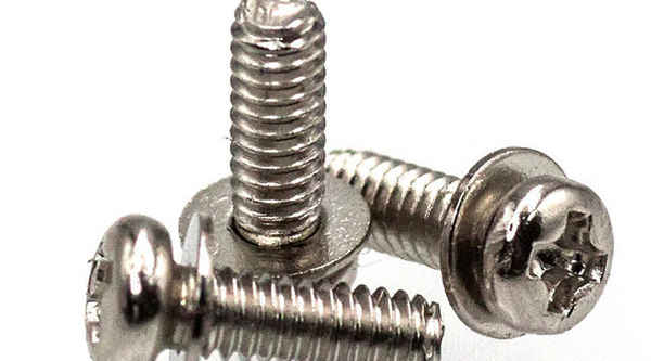 Supply GB823 round head screw cross pan head screw machine tooth screw PWM with flat washer bolt 5/8