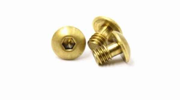 Screw Brass Hexagon Socket Round Head Anti-loosening Screw Small Screw