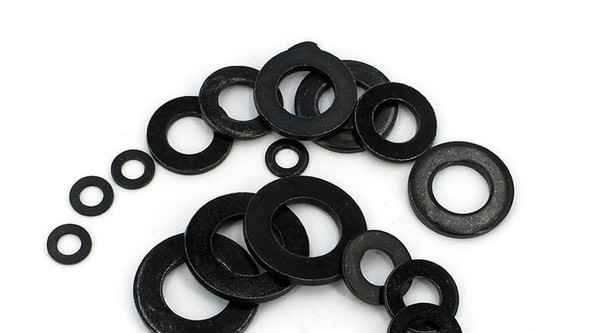 Carbon Steel Black Zinc Plated A-Class Small Flat Washer Flat Meso Sheet Washer Meson Metal Gasket