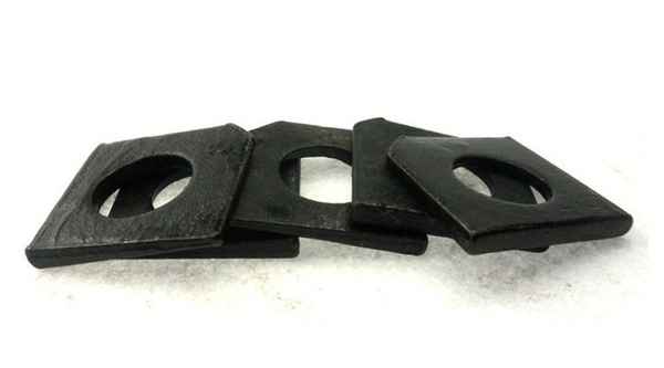 Customized square inclined gasket washer square inclined flat washer missing angle flat washer channel steel square inclined gasket