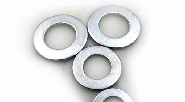 Processing grade 8 national standard GB97 galvanized white zinc flat washer flat gasket round meson iron gasket