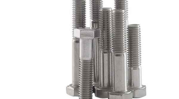 Customized half-tooth hex bolt 304 stainless steel extra-long screw half-threaded half-buckle screw 5/8 1/2-13