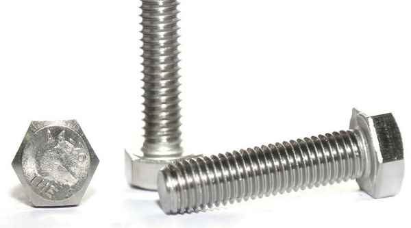 Production of 316 stainless steel external hexagon screw GB hexagon bolt screw 5/8