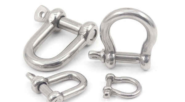 Customized stainless steel 304 shackle D-shaped shackle bow shackle 3/4