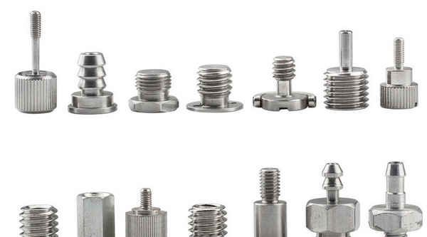 Customized non-standard screw processing customized special-shaped screw nut lathe parts stamping parts 3/4