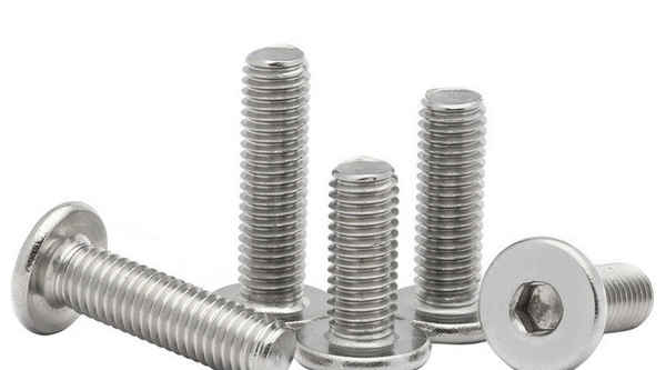 Production of 304 stainless steel CM head hexagonal large flat head flat C head low head hexagon socket screw