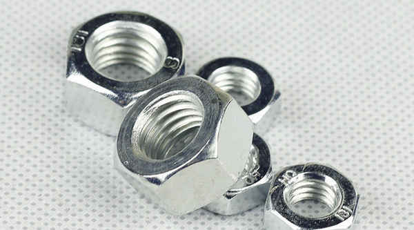 Custom Galvanized Hex Nuts Various Size Fasteners Connector 3/4