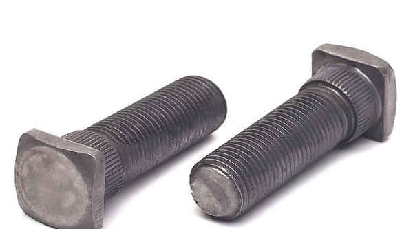 Customized square head knurled screw non-standard customized 1/2-13 1/4-20 3/4