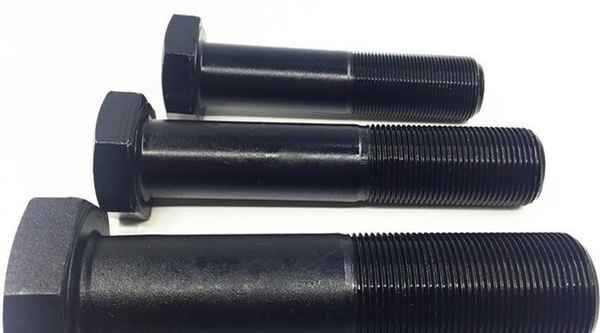 Production of 10.9 grade filament half-tooth screw external hexagon fine-tooth bolt surface black and 5/8