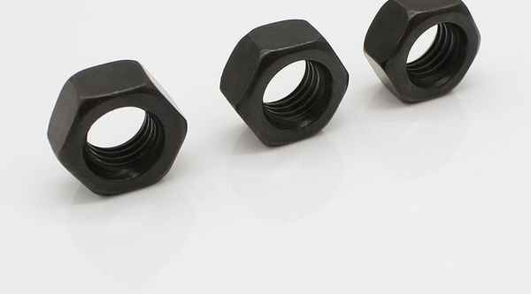 Customized Nut Nut Black Color Hex Nut 3/4 1/4-20 1/2-13