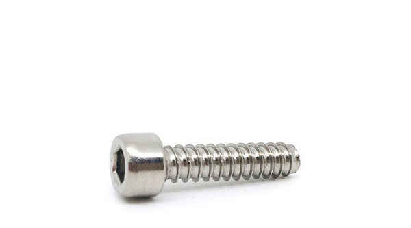 Customized stainless steel cup head screw hexagon socket self-tapping flat tail screw special tooth 5/8 1/2-13