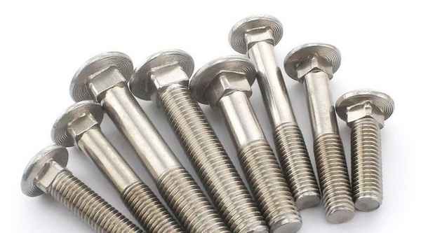 Customized GB12 bridge carriage screw small head small semi-circular head square neck carriage bolt 5/8 1/2-13