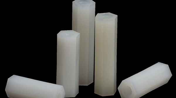 Production of nylon double-pass column stud hexagonal isolation column plastic support column insulation column column