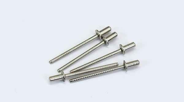 Production of 304 stainless steel closed flat round head blind pull rivets waterproof rivets