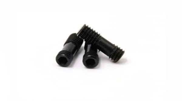 Non-standard stainless steel blackened double-headed tooth bolt inner hexagon fixed headless polished rod small screw