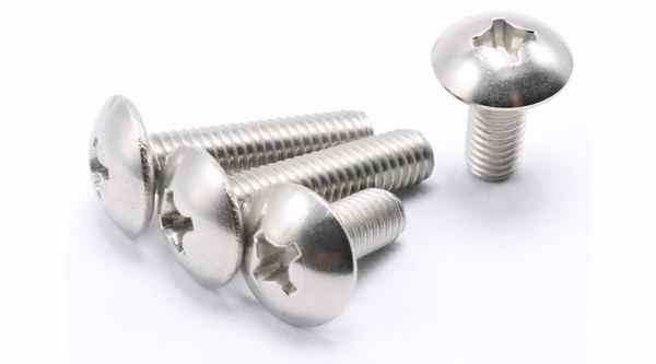 Customized 316 stainless steel cross large flat head machine screw mushroom head screw round head screw big head 3/4